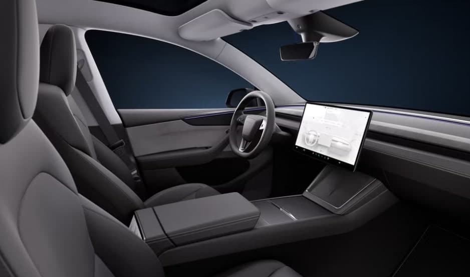 Interior Model Y 2025